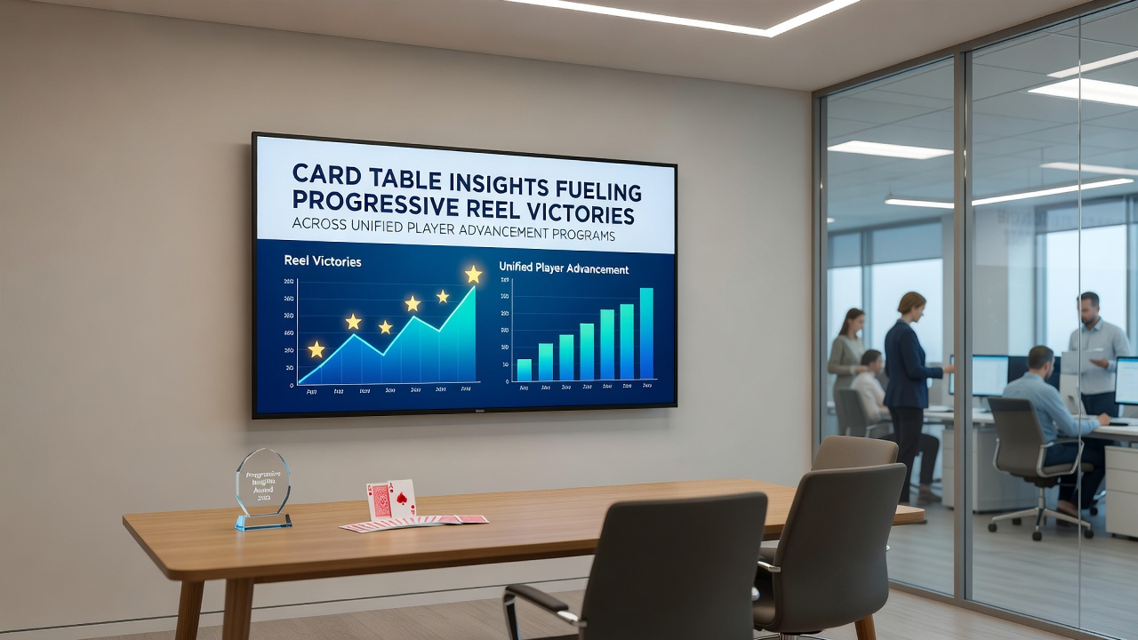 Progressive reel mechanics integrated with card table player advancement