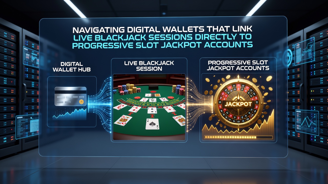 Loyalty program dashboard connecting blackjack play to slot jackpots