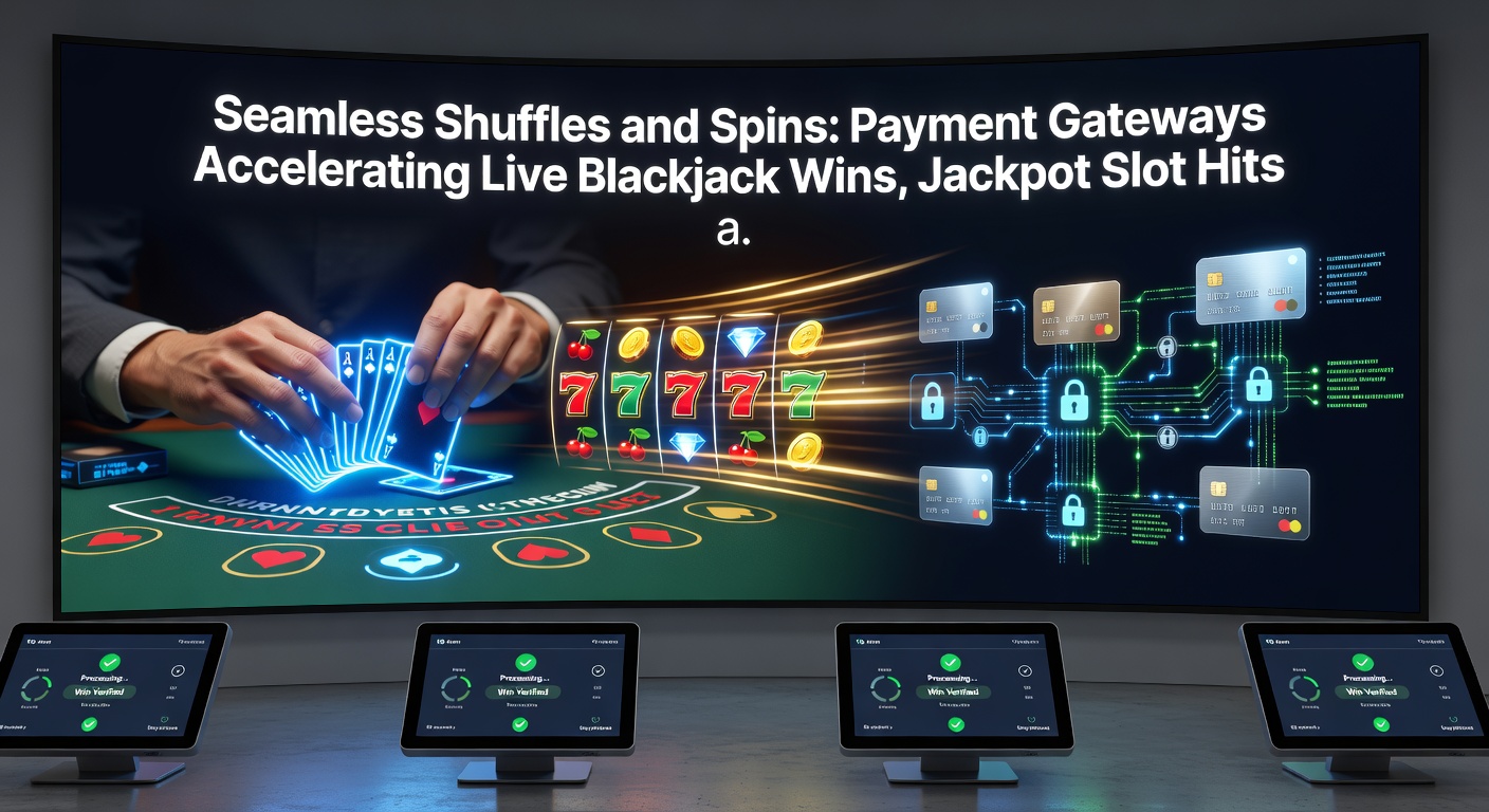 Close-up of mobile screen displaying rapid payment confirmation leading to a jackpot slot win and live blackjack bet placement